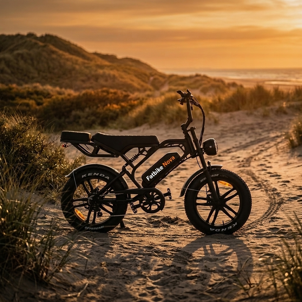Fatbike rijden door de duinen